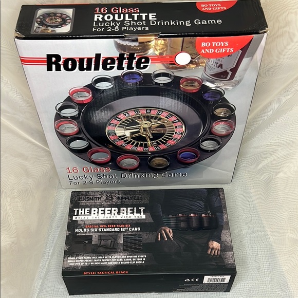 Drinking Game & Party Accessory Set - Picture 1 of 7